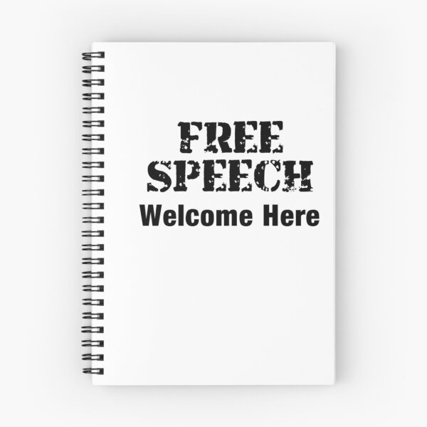 Item preview, FREE SPEECH Welcome Here designed and sold by seize39.