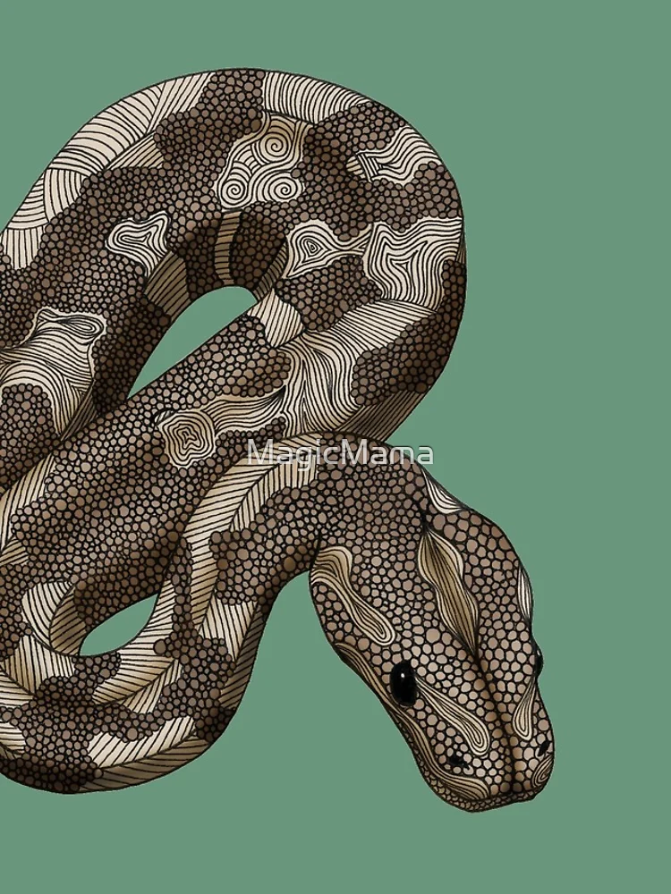 Thumbnail 4 of 4, iPhone Case, Snake - Ball Python designed and sold by MagicMama.