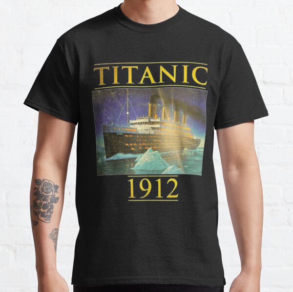 Titanic Sailing Ship Vintage Cruis Vessel 1912 gift Classic T-Shirt