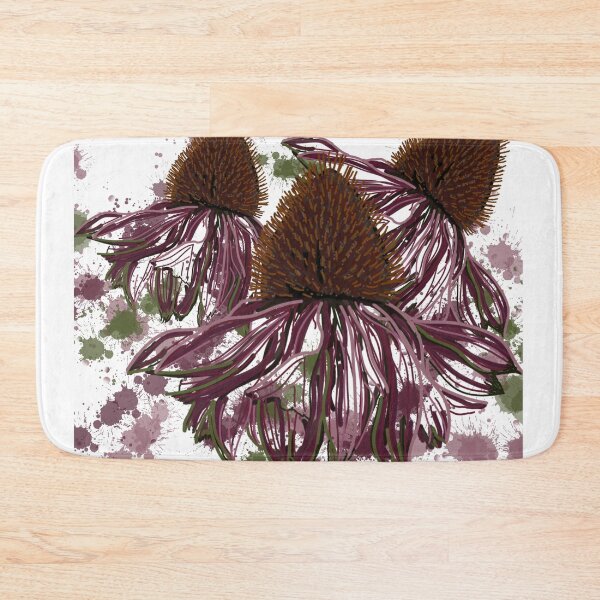 Item preview, Echinacea Flowers Line designed and sold by joanstratton.