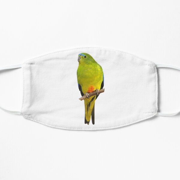 Orange-bellied Parrot Mask