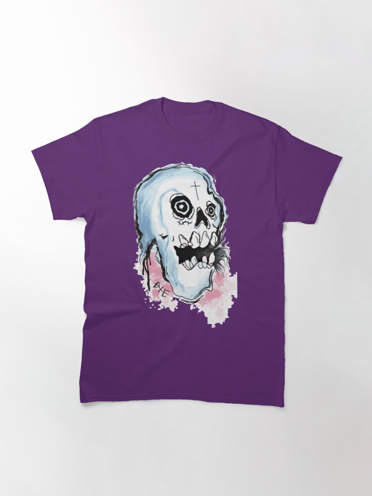 Discover LIL PEEP DIE SKULL JACKET DESIGN Classic T-Shirt