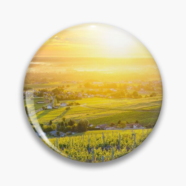Item preview, Vineyards of Beaujolais at sunrise designed and sold by Gaël FONTAINE.