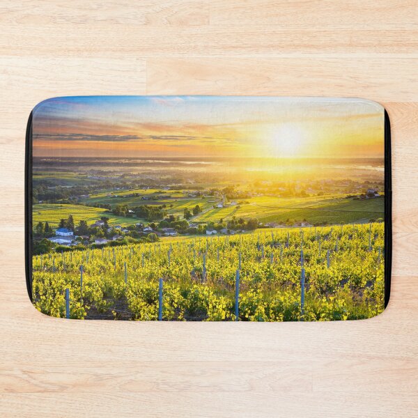 Item preview, Vineyards of Beaujolais at sunrise designed and sold by Gaël FONTAINE.