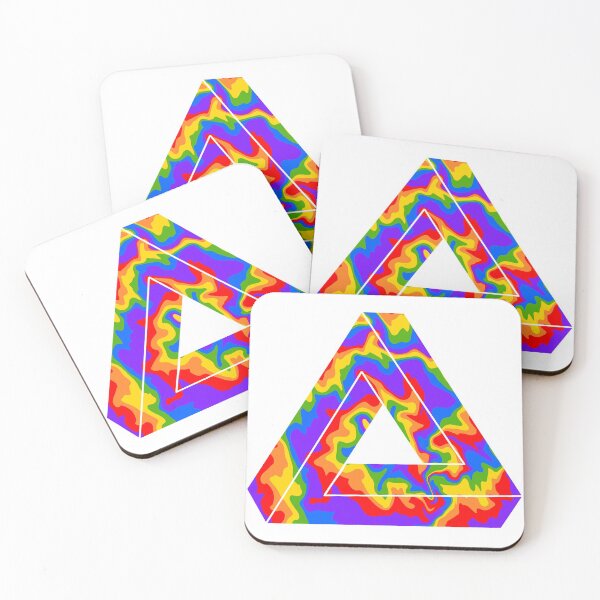 Item preview, Penrose Triangle Rainbow Illusion designed and sold by NYXFN.