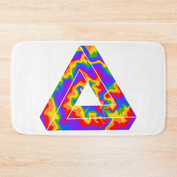 Item preview, Penrose Triangle Rainbow Illusion designed and sold by NYXFN.