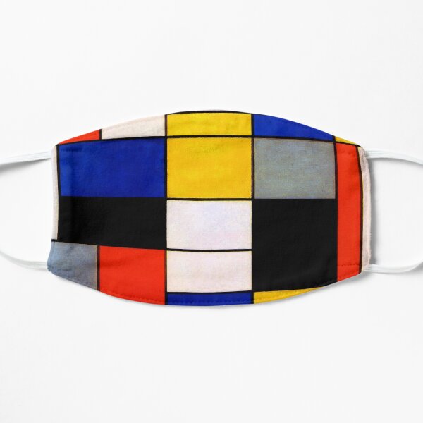 Modern Art Piet Mondrian Composition A Mask