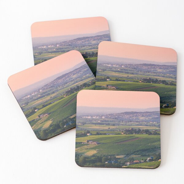 Item preview, Vineyards of Beaujolais at sunrise designed and sold by Gaël FONTAINE.