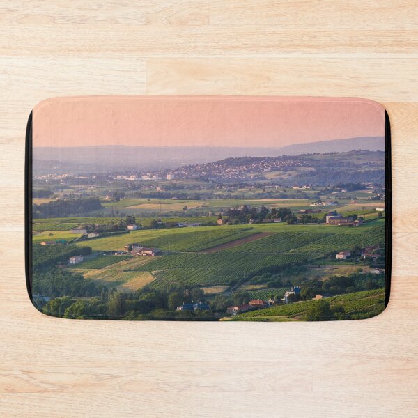 Item preview, Vineyards of Beaujolais at sunrise designed and sold by Gaël FONTAINE.