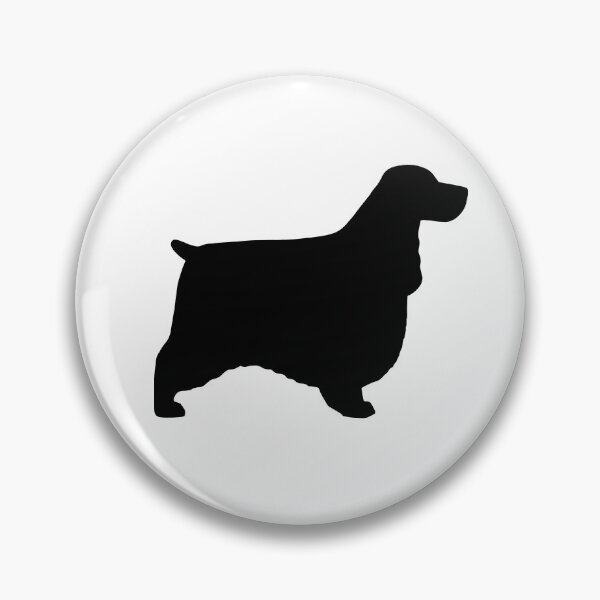 Artikelvorschau, Schwarze englische Cocker Spaniel Silhouette (n) entworfen und verkauft von Jenn Inashvili.