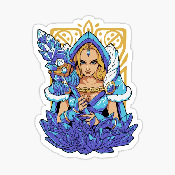 Item preview, Dota 2 - Crystal Maiden designed and sold by skewness88.