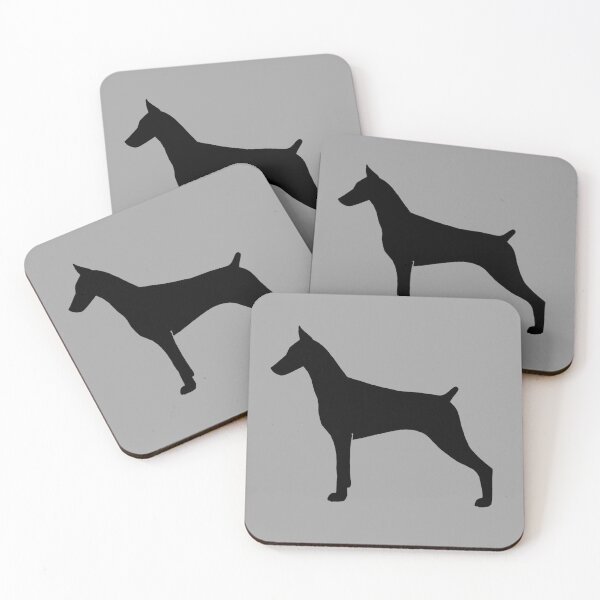 Item preview, Doberman Pinscher Silhouette(s) designed and sold by Jenn Inashvili.