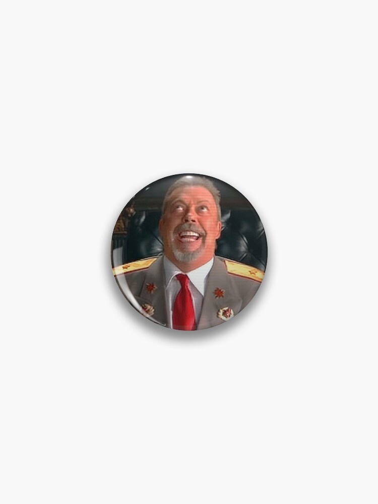 novelty Petrify Indefinite Space tim curry meme" Pin for Sale by OscarD | Redbubble