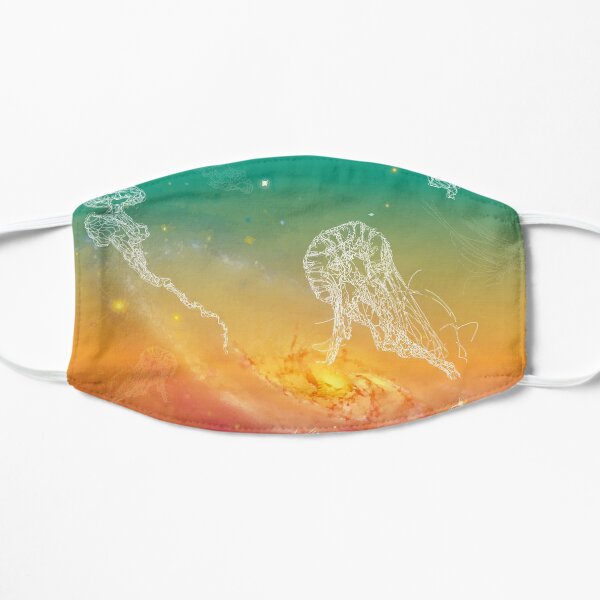 Galactic Rainbow Jellyfish Mask
