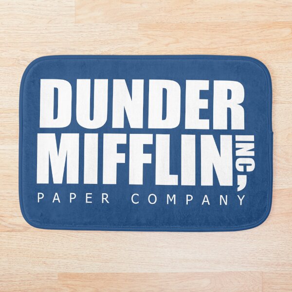 Dunder Mifflin Paper Company The Office Bath Mat