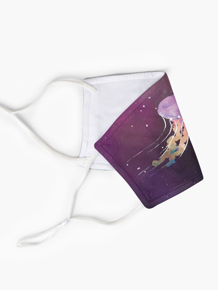 Alternate view of Space Jellies Mask