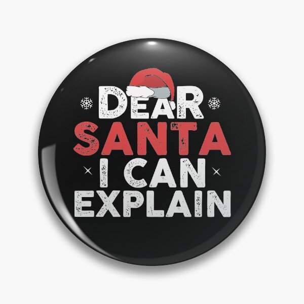 Item preview, Dear Santa I Can Explain Christmas humor funny excuse from naughty one  designed and sold by alenaz.