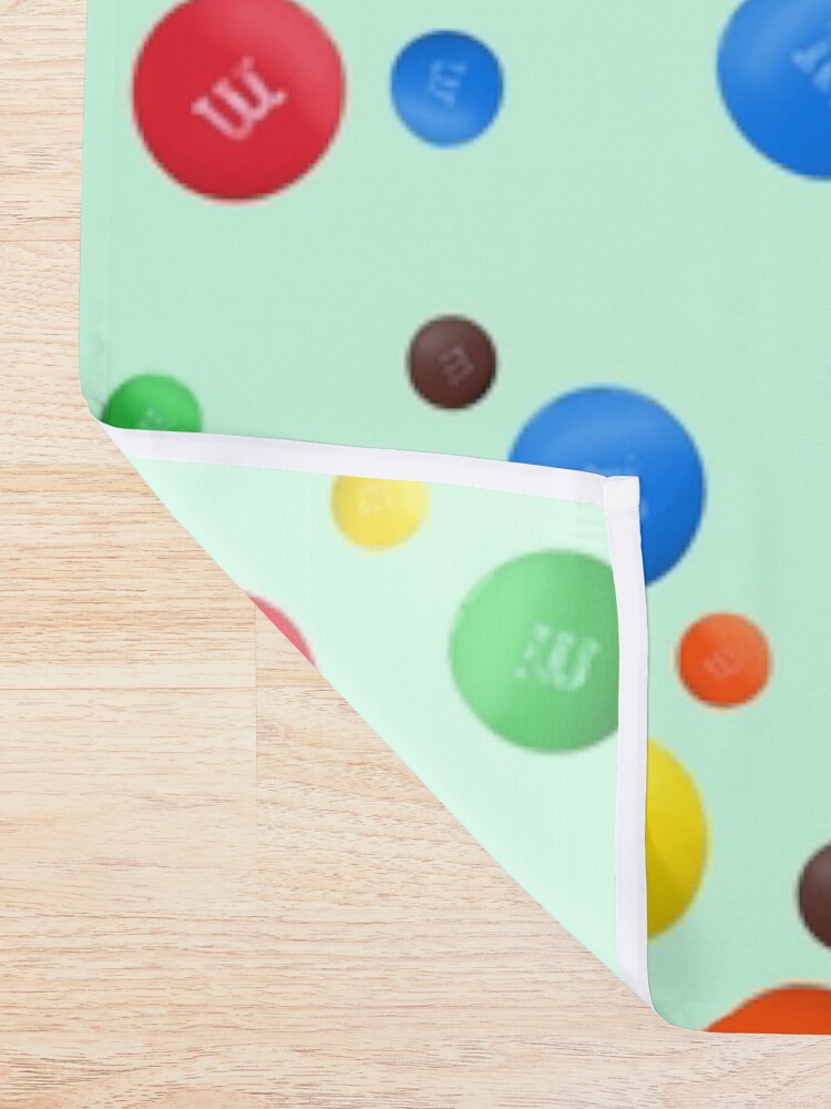 "M&M’s" Shower Curtain by PirateJam Redbubble