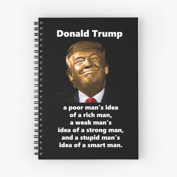 Artikelvorschau, Golden Trump ist die Vorstellung eines armen Mannes von einem reichen Mann, die Vorstellung eines schwachen Mannes von einem starken Mann und die Vorstellung eines dummen Mannes von einem klugen Mann. entworfen und verkauft von SubtleSplit.