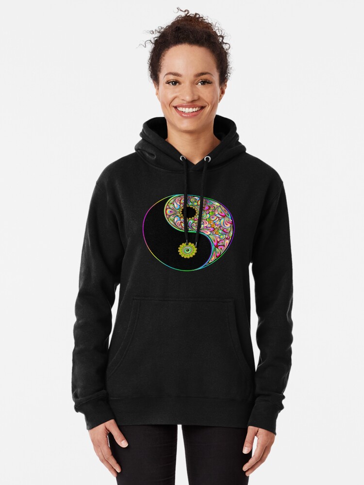 Swimming yin sales yang hoodie