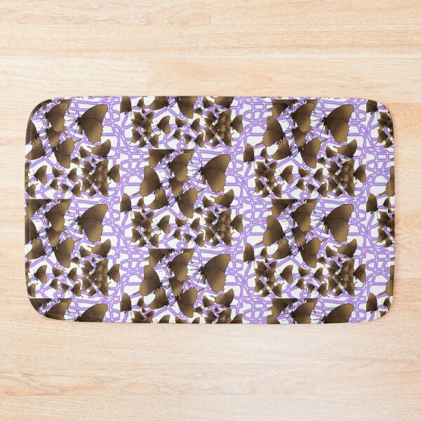 Item preview, Butterfly Patterns8 Mauve and white designed and sold by joanstratton.