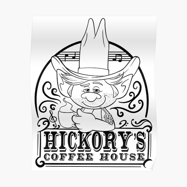 Hickory's Coffee House Poster