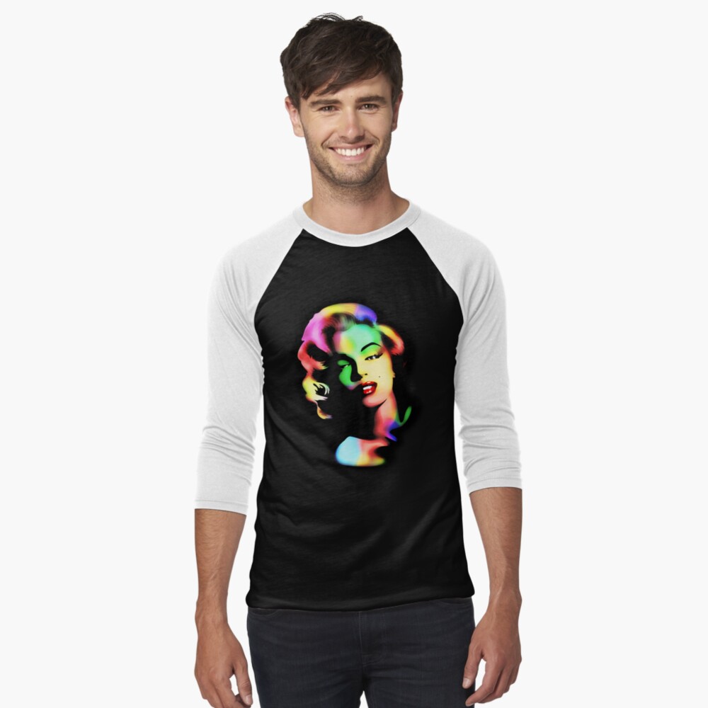 Item preview, Baseball ¾ Sleeve T-Shirt designed and sold by BluedarkArt.