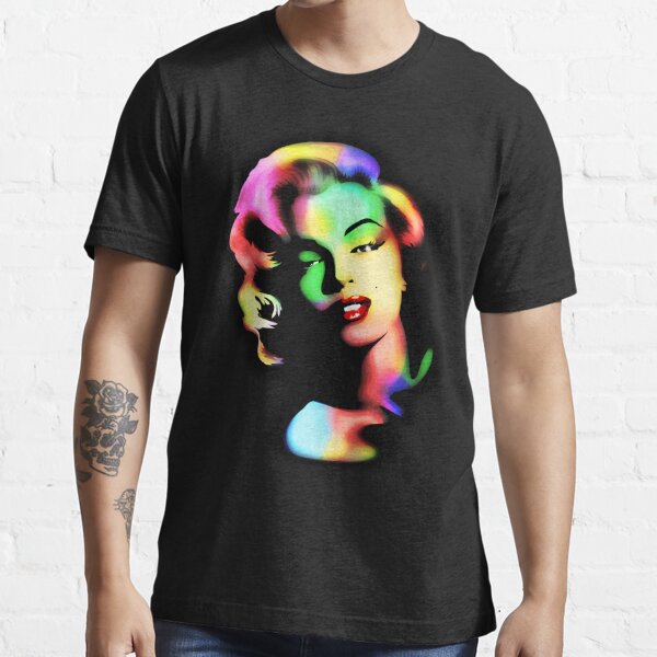 Marilyn Monroe Rainbow Colors  Essential T-Shirt