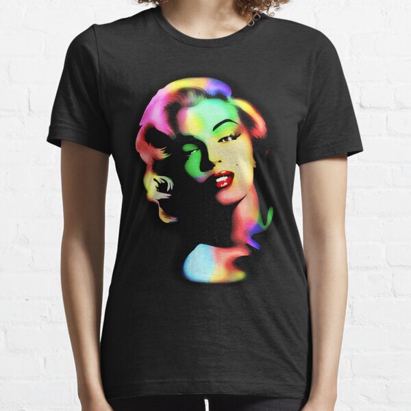 Marilyn Monroe Rainbow Colors Essential T-Shirt
