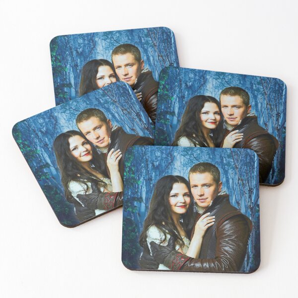 Item preview, Snow and Charming Comic Poster Version 2 designed and sold by The_Girly_Nerd_Shop.