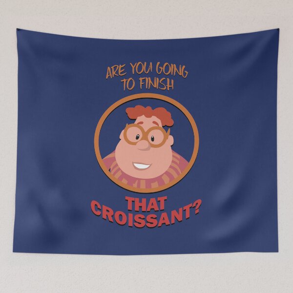 Item preview, Are you Going to Finish that Croissant? designed and sold by Oscar Dove.