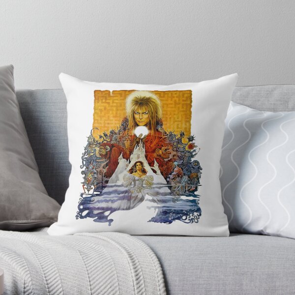 The Realm of the Goblin King Throw Pillow