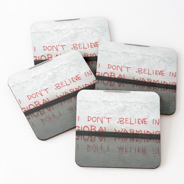 Item preview, I Don't Believe In Global Warming, Banksy designed and sold by Rhiannon  Pendlebury.