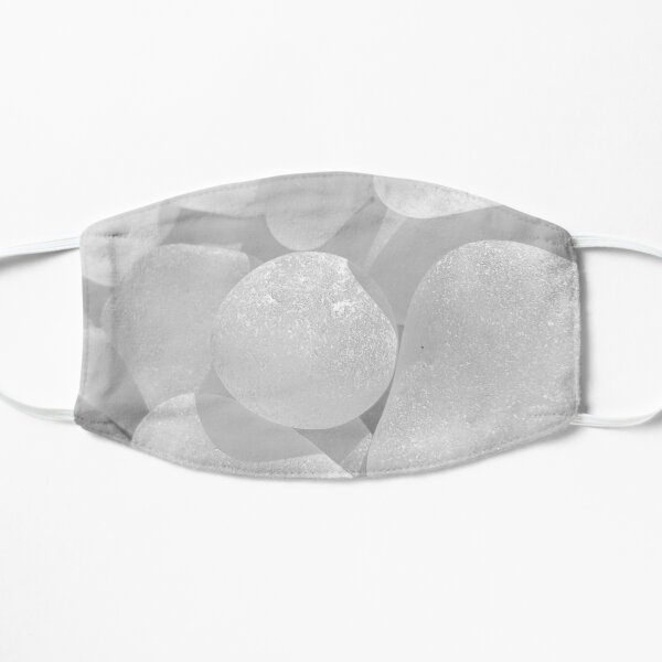 White Sea Glass Pale and Simple Mask