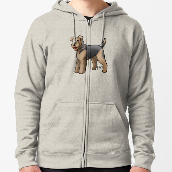 Airedale Zipped Hoodie