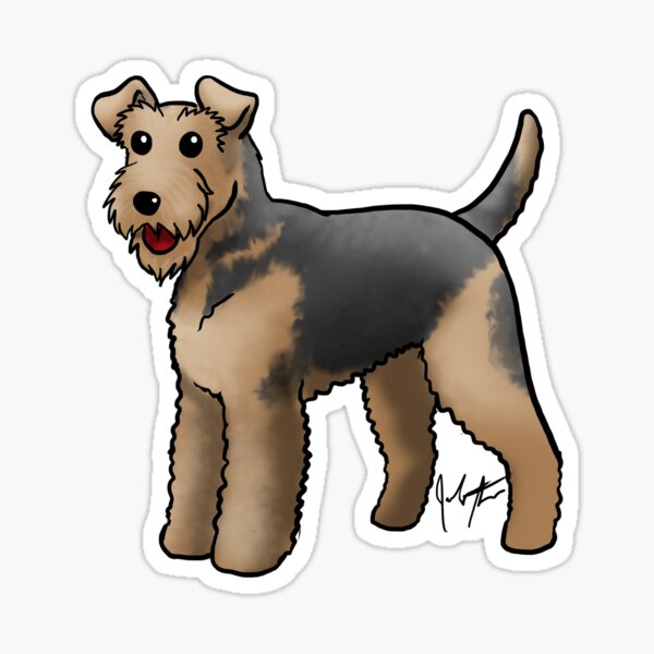 Airedale Sticker