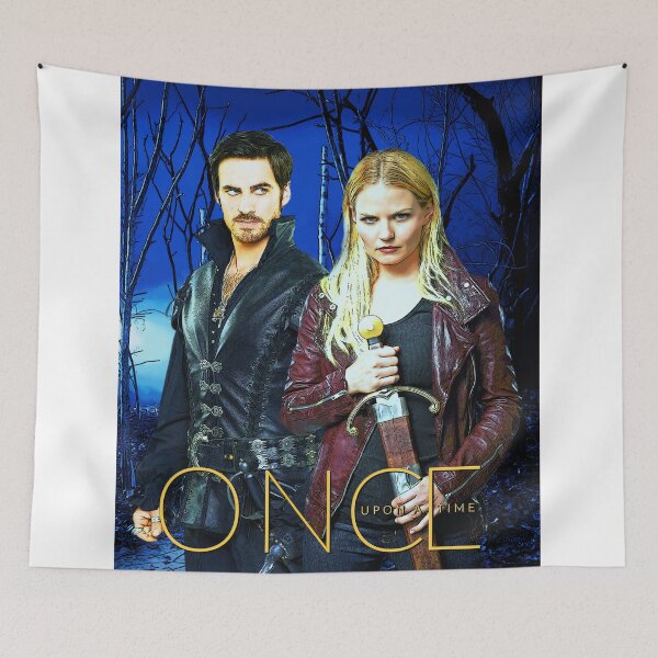 Item preview, Captain Swan Comic Poster Version 3 designed and sold by The_Girly_Nerd_Shop.