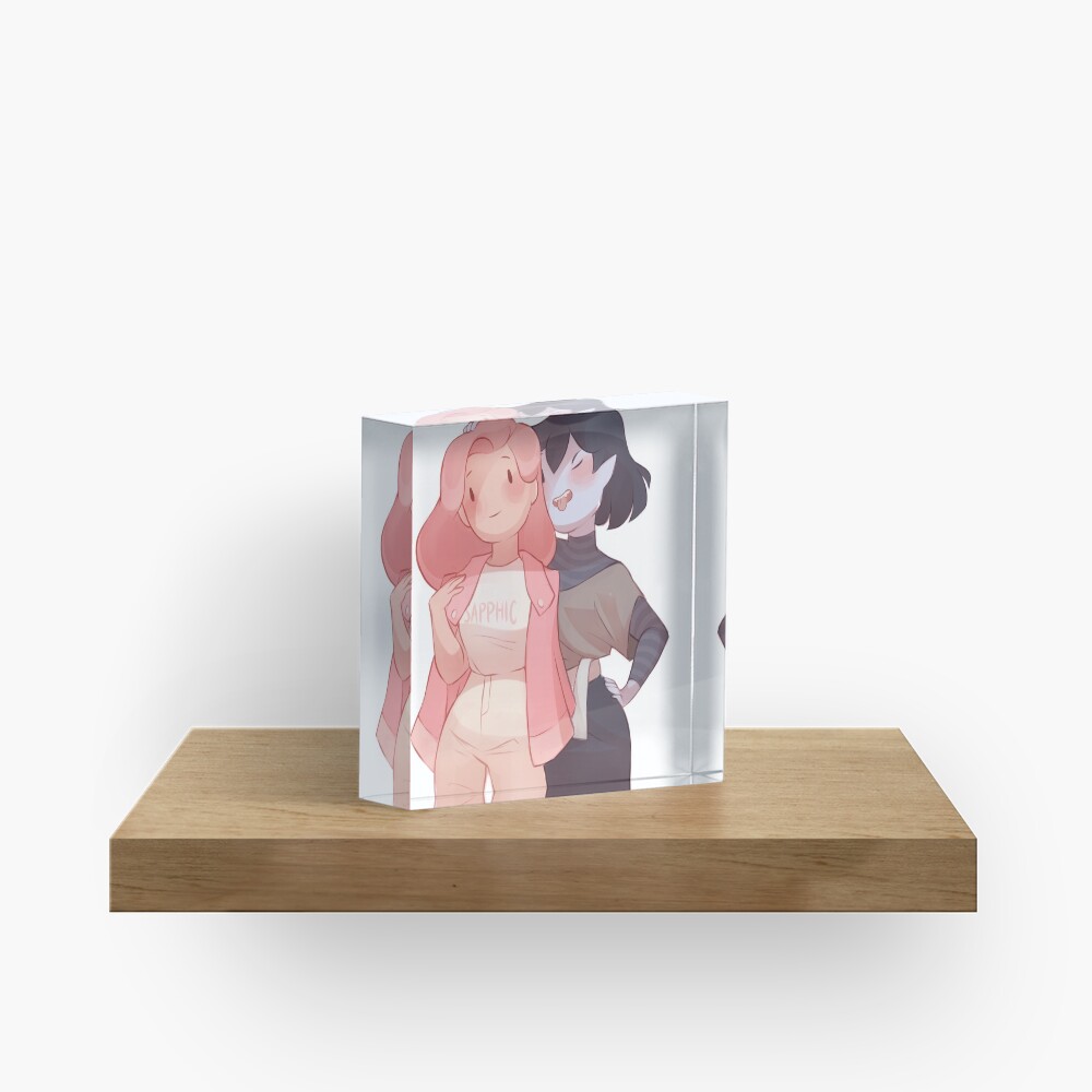 Bubbline Sapphic Acrylic Block