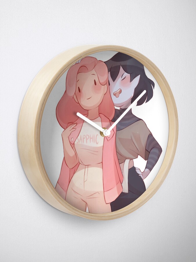 Alternate view of Bubbline Sapphic Clock