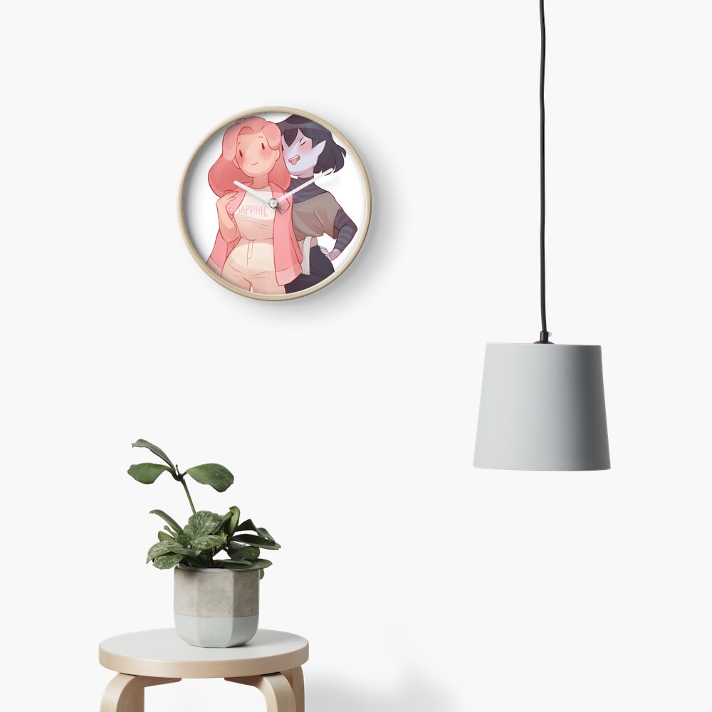 Bubbline Sapphic Clock