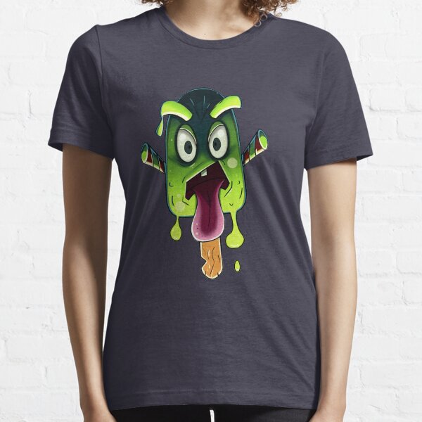 Funny Cartoon Ice Cream Essential T-Shirt