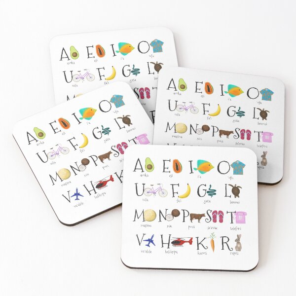 Item preview, Samoan Illustrated Alphabet designed and sold by lolomastudio.