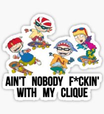 rocket power swag Sticker