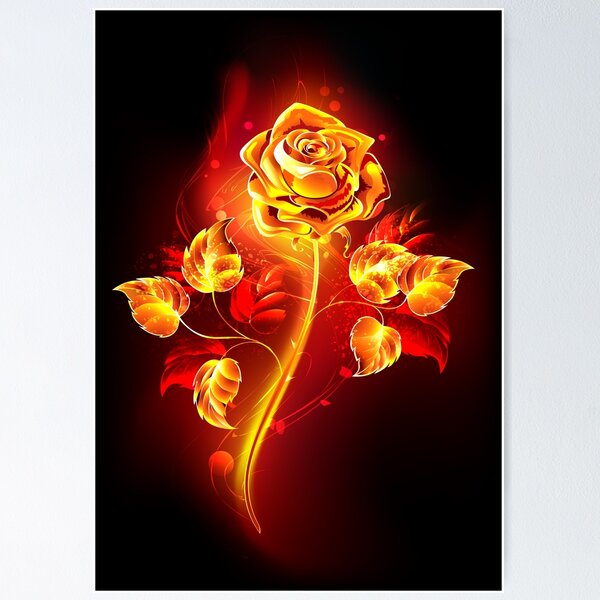 Item preview, Fire Rose designed and sold by Blackmoon9.