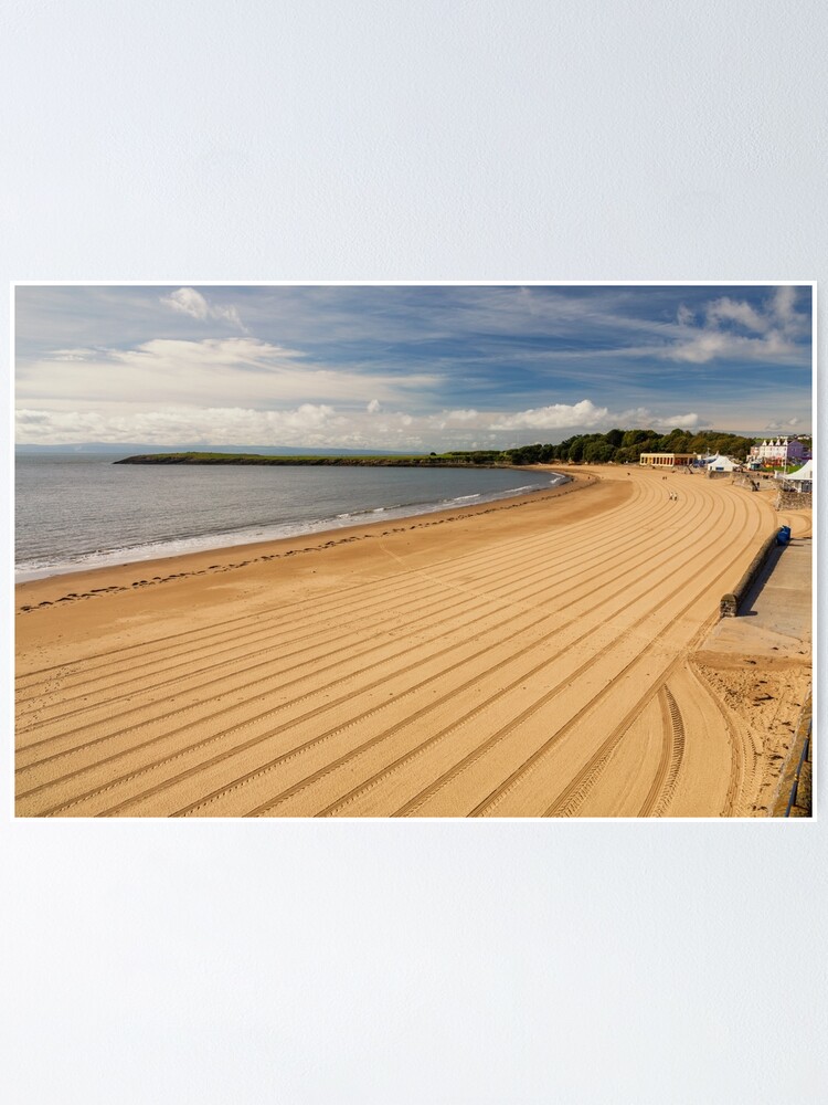 Whitmore Bay Barry Island Beach Wales Poster For Sale By Dasantillo