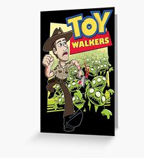 Toy Walkers (color) Greeting Card