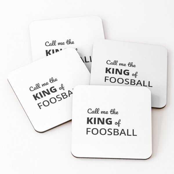 Item preview, King of Foosball designed and sold by Remarkably Unremarkable.