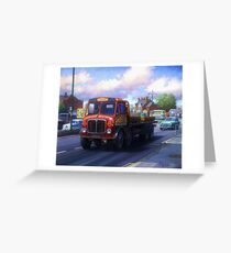 AEC Mammoth Major Mk III in Birmingham. Greeting Card