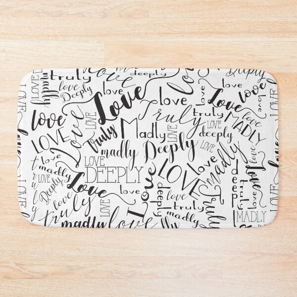 Item preview, Truly, madly, deeply designed and sold by JoniandCo.
