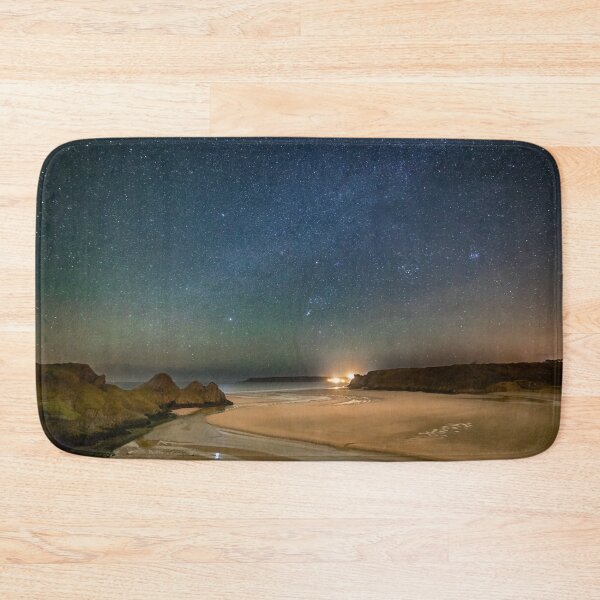 Item preview, Three Cliffs Bay at night, Gower designed and sold by Dan Santillo.